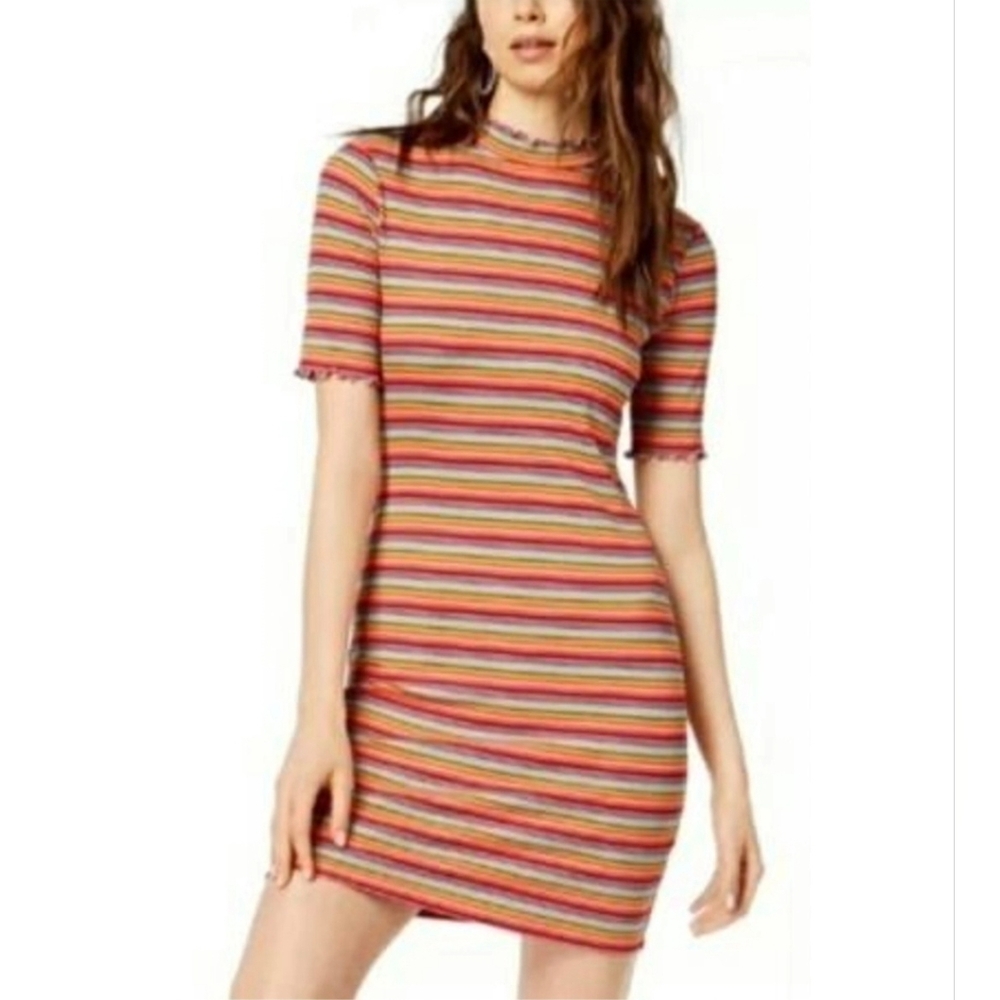 Sociallite Striped T-Shirt Dress